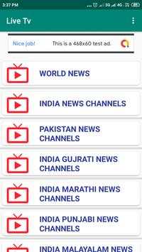 Live Tv screenshot 1