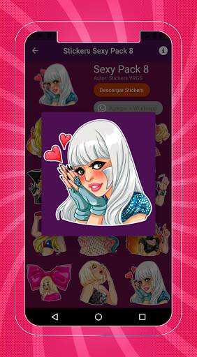 Sexy Girl Stickers screenshot 1