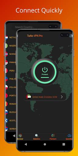 Turbo VPN Pro - Best Unlimited Free Vpn Service screenshot 1