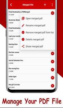 PDF Merger & PDF Combiner screenshot 3