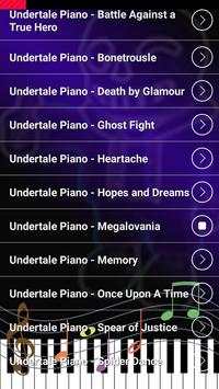 Song Undertale Piano screenshot 2
