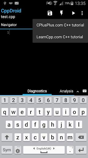 CppDroid - C/C   IDE скриншот 6