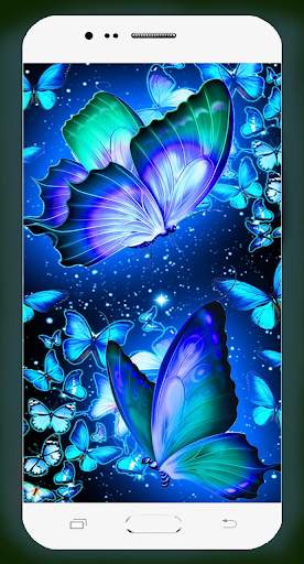 Neon Butterfly Wallpaper screenshot 12