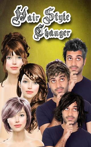 Hairstyle Changer app, virtual makeover women, men screenshot 10