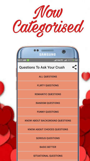 Questions To Ask Your Crush screenshot 1