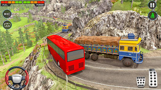 Mountain & Village Bus Driving screenshot 1