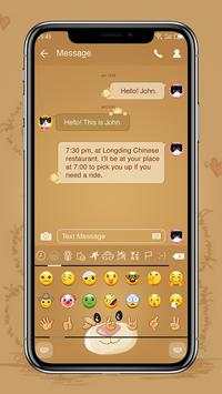 Emoji Keyboard - Teddy Bear screenshot 4