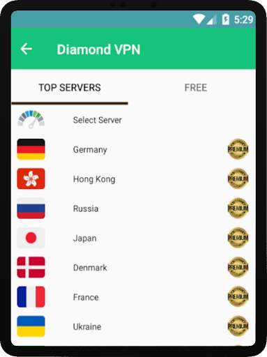 Diamond VPN - Unlimited Fast VPN & Free Secure VPN screenshot 19