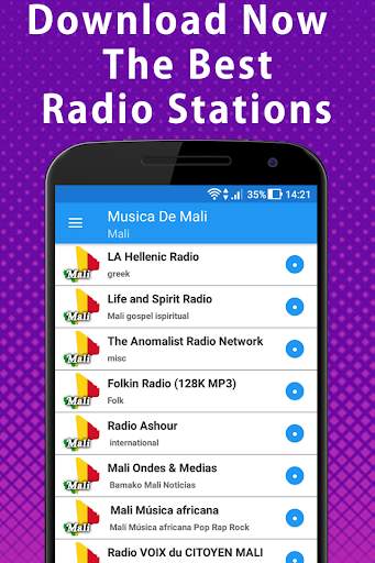 Mali Radio Stations Online - Mali FM AM Music screenshot 3