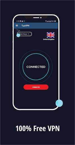 TuxVPN - Free VPN , Safe Browser & Speedtest screenshot 1