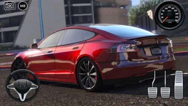 Driving Energy Model S Racing Simulator screenshot 3