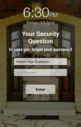 Home Door Lock Screen screenshot 4
