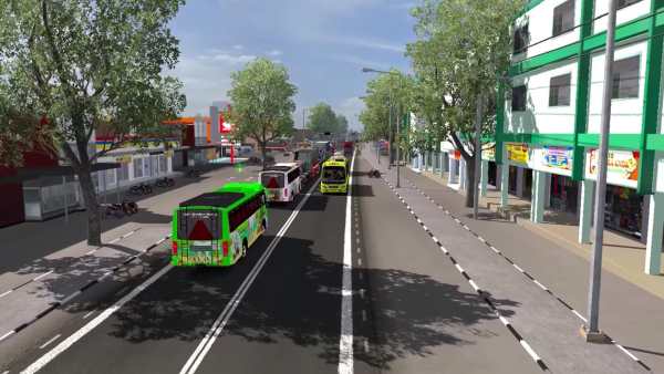 Bus Simulator Game 3D:Tourist Indonesia Heavy Bus screenshot 2
