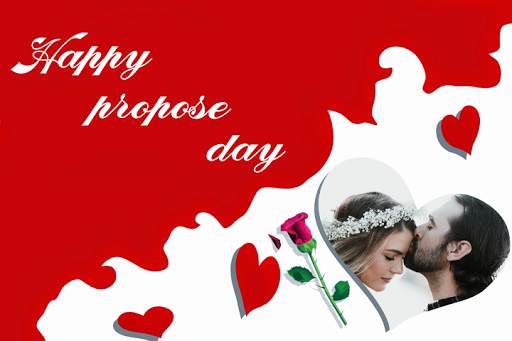 Propose Day Photo Frame screenshot 1