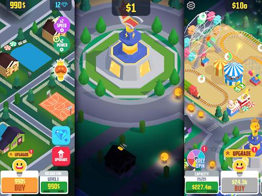 Idle Light City: Clicker Games screenshot 15