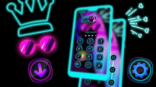 Dark Girly Launcher Theme screenshot 5