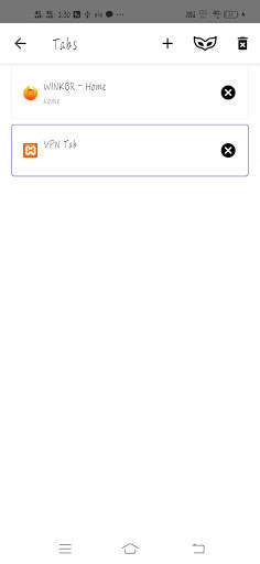 Winkbr Browser: Fast, Private & Secure screenshot 4