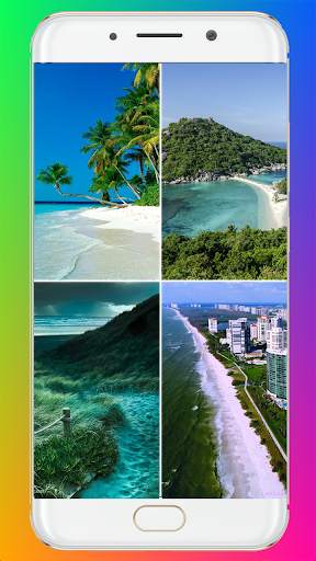 Beach Full HD Wallpaper screenshot 1