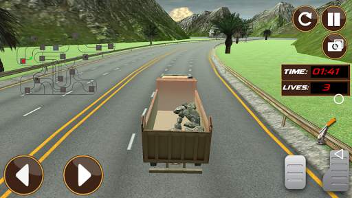 offroad truk simulator: bukit screenshot 6