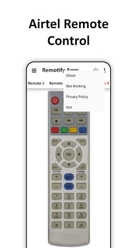 Remote control for Airtel TV screenshot 2