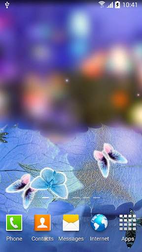 Abstract Butterflies Wallpaper screenshot 1