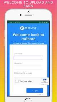 UPLOAD AND EARN स्क्रीनशॉट 2