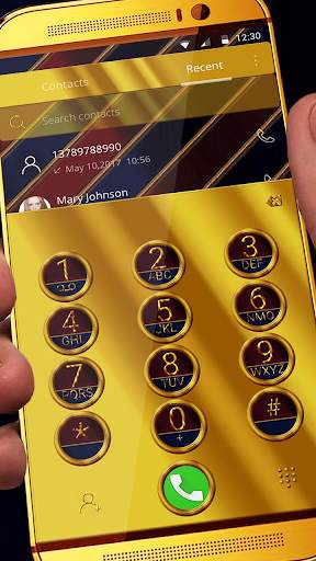 Aurum Gold & Diamonds Premium Launcher Theme screenshot 3