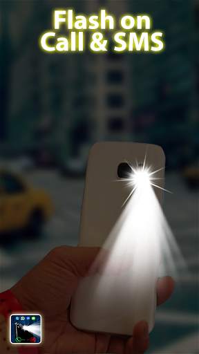Flash alert on call and sms: Flashlight alert screenshot 1