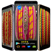 🤩 Silk Thread Bangles 🤩 icon