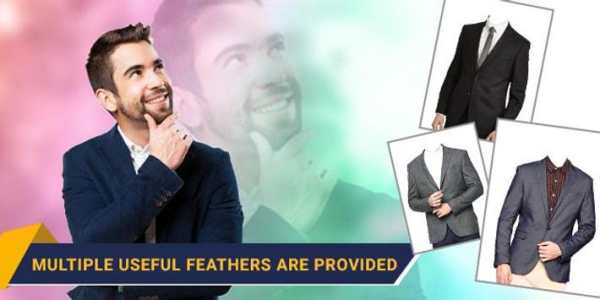 Casual Man Suit Photo Editor Pro screenshot 2
