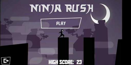 Ninja Rush - Running and Jumping screenshot 1