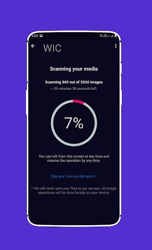 WIC: AI Tool For Filtering WhatsApp Gallery screenshot 2