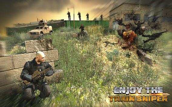 Sniper Kereta Shooter Sim screenshot 13