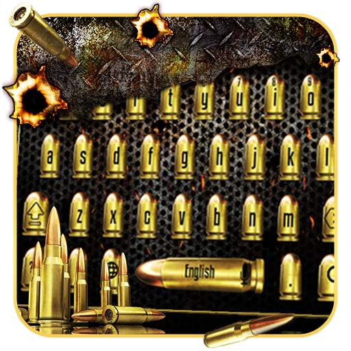 Bullet Shots keyboard Theme 10001003