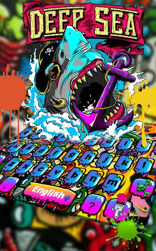 Graffiti Keyboard Theme screenshot 2