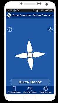 Blue Booster Boost  & Clean screenshot 3