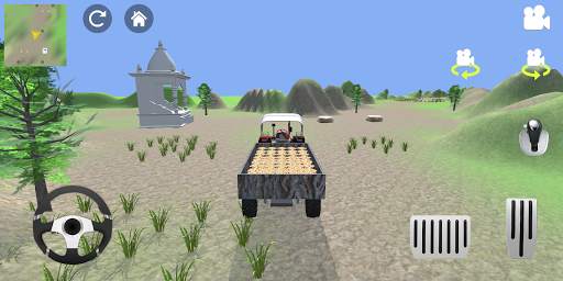 Indian Tractor Farming Simulat 2 تصوير الشاشة