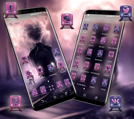 Old Train Launcher Theme screenshot 1
