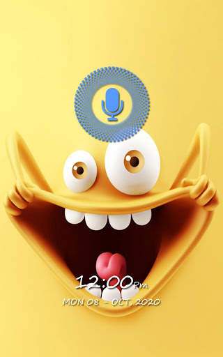 Emoji Voice Lock Screen – Funny Emoji Theme screenshot 2