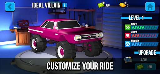 Smash racing: drive from cops, make an epic crash! screenshot 4