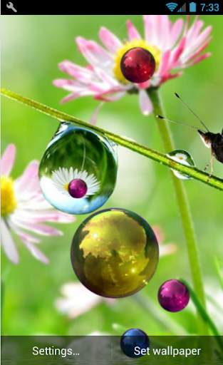 Bubble Live Wallpaper Free screenshot 2