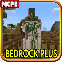 Bedrock Plus Mod MC Pocket Edition logo