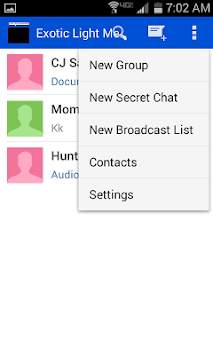 Exotic Light Messenger screenshot 4
