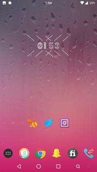 S7 Pink Launcher Theme screenshot 2