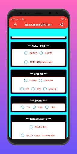 Next Legend Gfx Tool - Bgmi screenshot 2