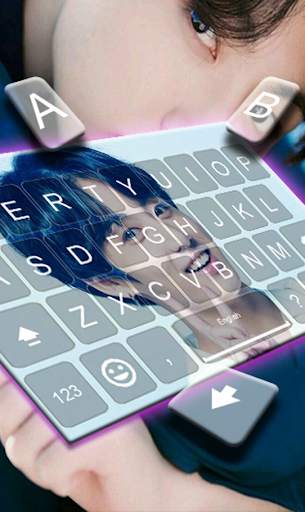 Jungkok BTS Keyboard Theme screenshot 1