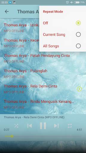 Thomas Arya Mp3 Offline screenshot 4