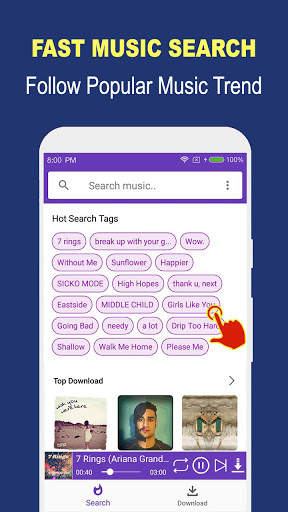 Free Music Downloader & Mp3 Music Download screenshot 1