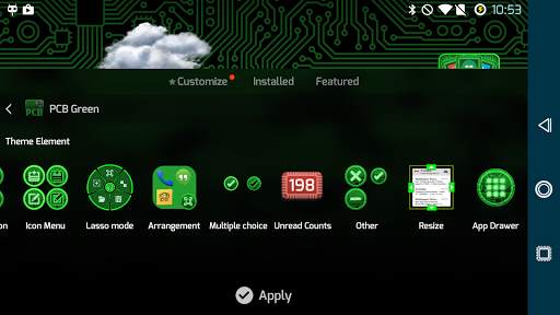 PCB Green ⁞ TSF Shell 3 Theme screenshot 10