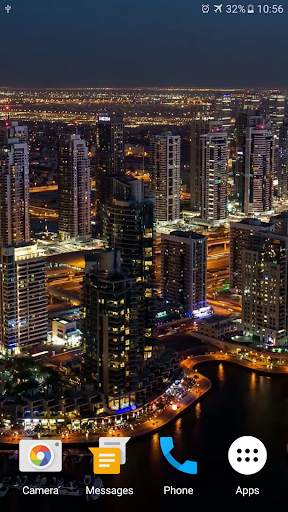 Night City Dubai Video LWP screenshot 7
